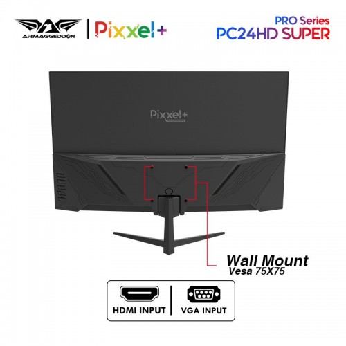 PIXXEL+ PRO PC24HD Super Black